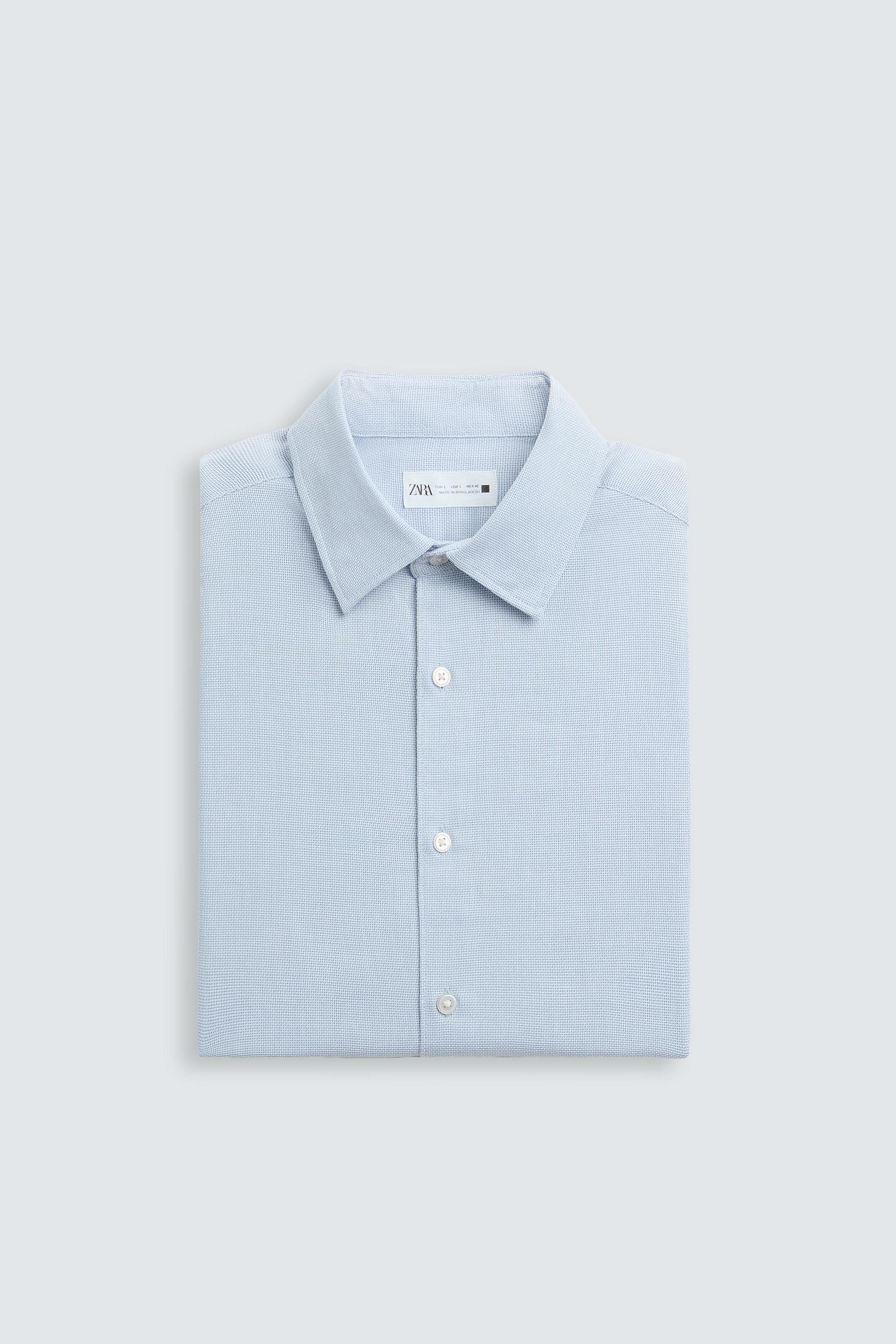 EASY CARE TEXTURED SHIRT